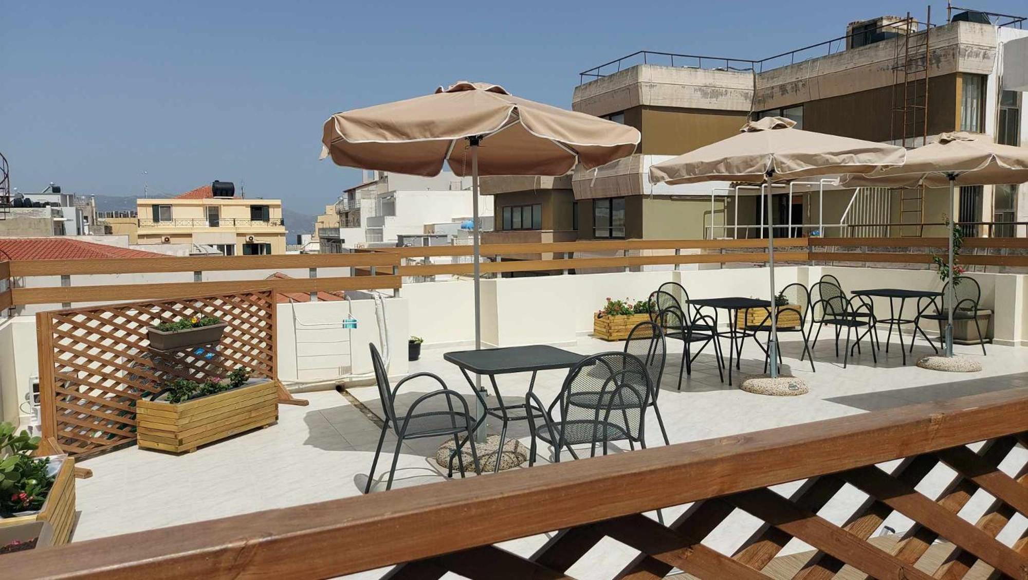The Blue In The Heart Of Heraklion (Crete)